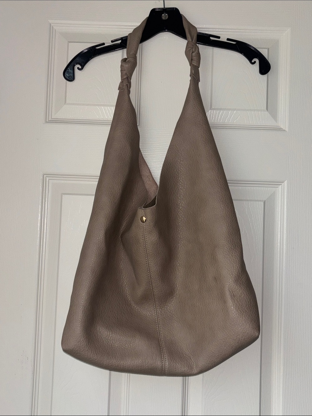 Brown hobo bag